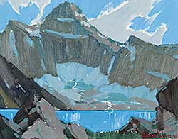 #143 ~ Whyte - Untitled - Mountain Lake, 1938