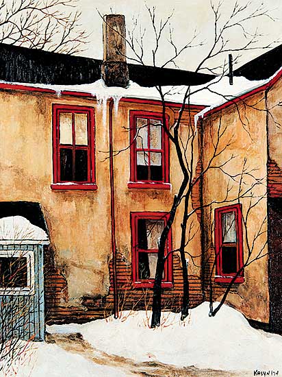#43 ~ Kasyn - Yellow Stucco on Sumack St.