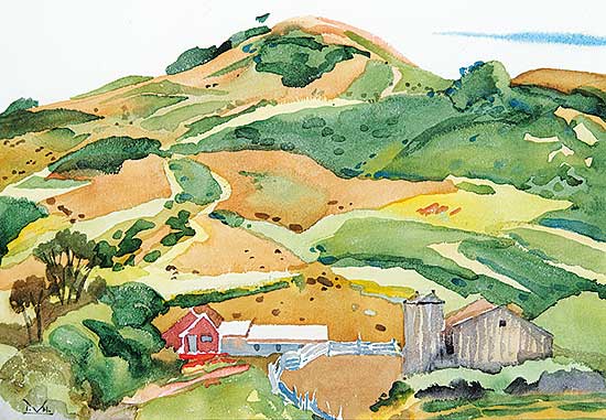 #53 ~ Kerr - California Farm, June