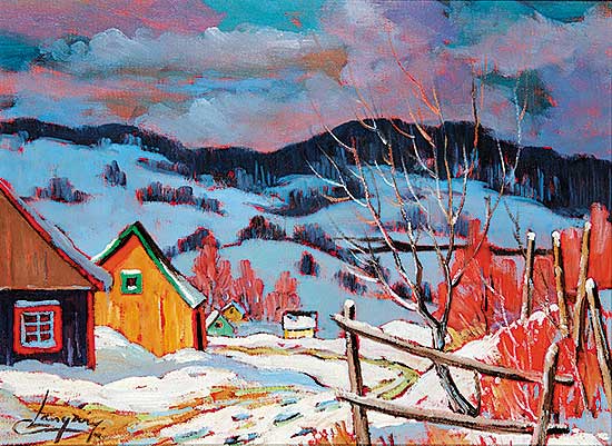 #60 ~ Langevin - La vieille cloture