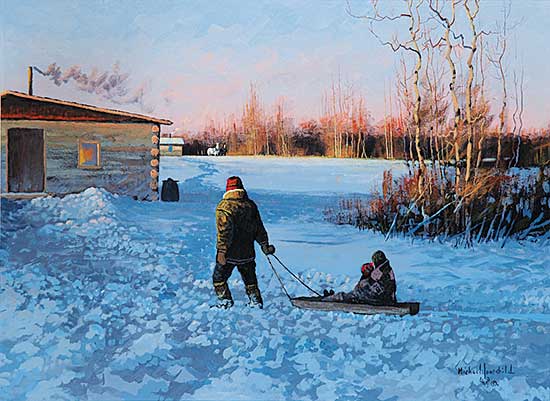#69 ~ Lonechild - Untitled - A Long Day Sledding