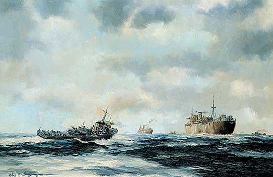 #87 ~ McVittie - The Escort - Atlantic Convoy 1943
