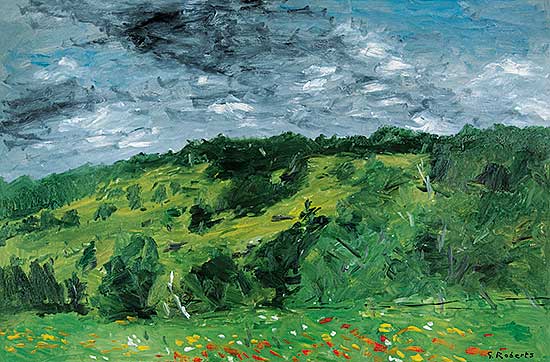 #113 ~ Roberts - Untitled - Brooding Landscape