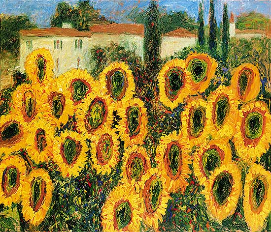 #124 ~ Simard - Tuscan Sunflowers