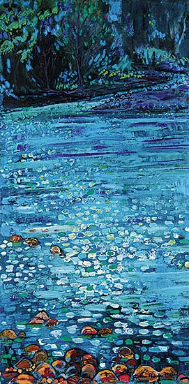 #402 ~ Anderson Millard - Sun Sparkles on the Elbow River