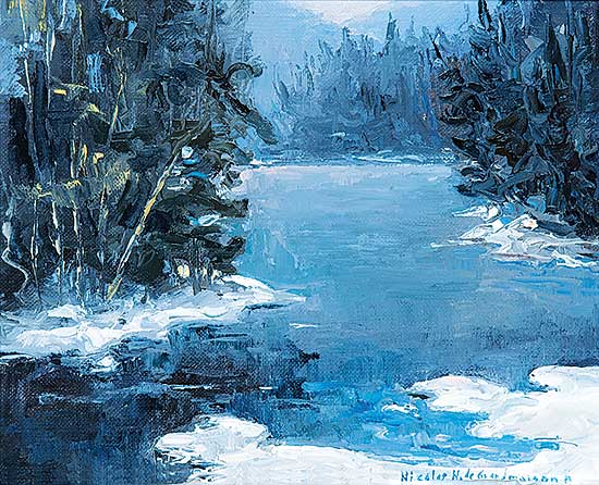 #428 ~ de Grandmaison - Winter Break