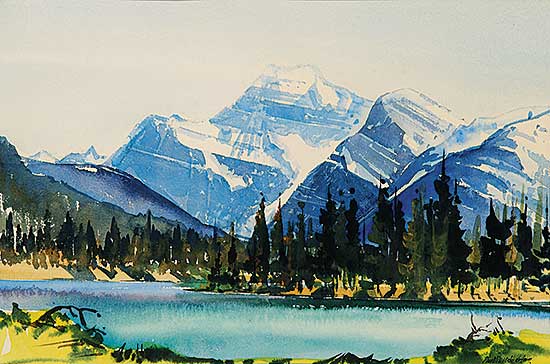 #462 ~ Jeffery - Mt. Edith Cavell, Jasper National Park