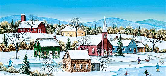 #488 ~ Mark - Little Village in Winter