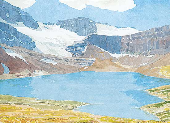#498 ~ Millard - Untitled - Above the Tree Line