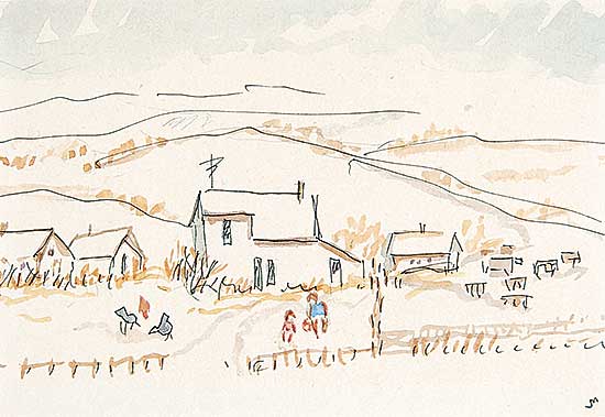 #501 ~ Mitchell - Untitled - Farm Between Centre Street and 4th Street NW