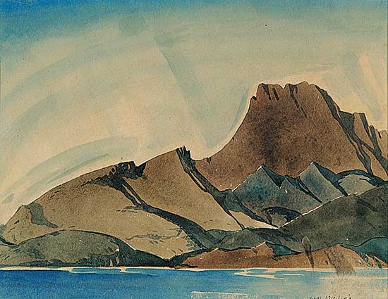 #512 ~ Ogilvie - Untitled - Mountain Lake