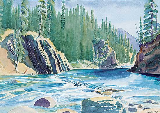#549 ~ Shelton - Spray River