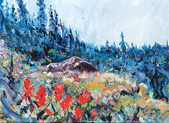 #578 ~ Ward - Meadow on the Way Up II