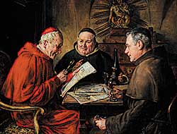 #221 ~ Nowak - Untitled - The Bishop, The Priest, and The Monk