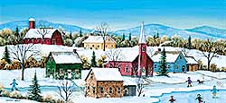 #488 ~ Mark - Little Village in Winter