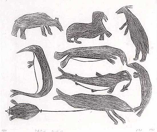 #3 ~ Aliknak - Sea Beasts and Bear  #42/50
