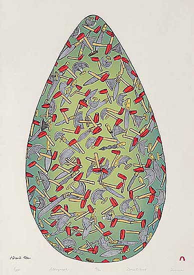 #10 ~ Ashoona - Egg  #17/50