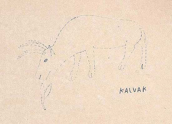 #17 ~ Kalvak - Untitled - Cariboo Study