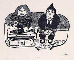 #27 ~ Inuit - Old Couple  #16/50