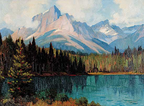#28 ~ Gissing - Lake Herbert near Lake Louise