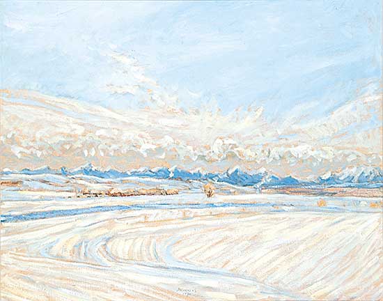 #50 ~ McInnis - Prairie Fields under Snow