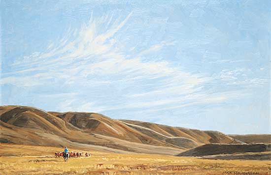 #51 ~ McLean - Low Brown Hill, Douglas Lake Ranch, B.C.