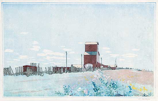 #65.1 ~ Phillips - Grain Elevators at La Salle, Manitoba