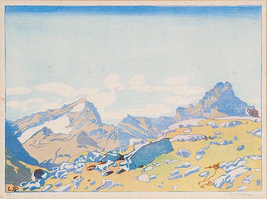 #67 ~ Phillips - Mount Cathedral and Mount Stephen  #38