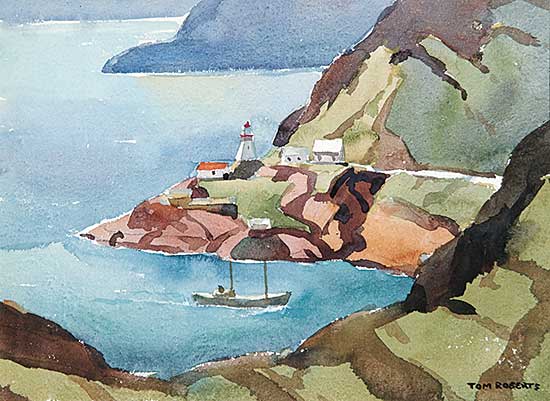 #72 ~ Roberts - View From Signal Hill - St. John's Newfoundland