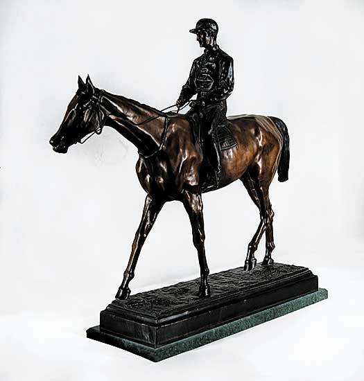 #206 ~ Bonheur - Untitled - Horse and Rider