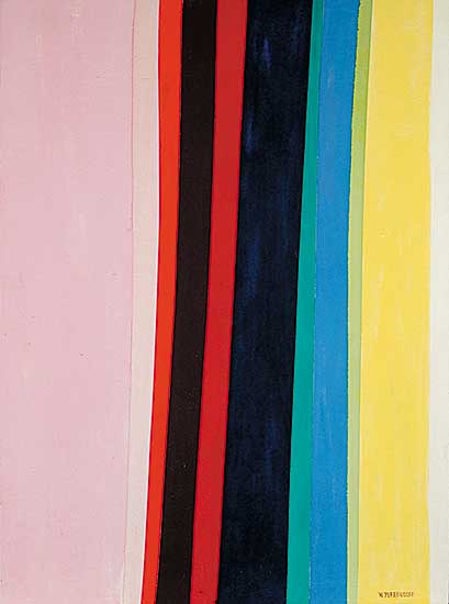 #322 ~ Perehudoff - Vertical Blue to Red