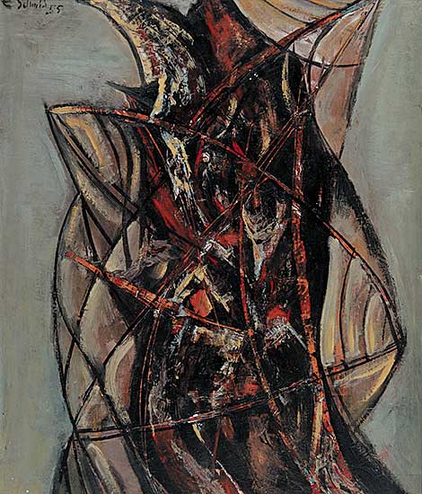#323.2 ~ Schmid - Untitled - Abstract Form