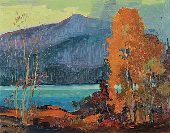 #419 ~ Byrne - Untitled - Mountain Lake