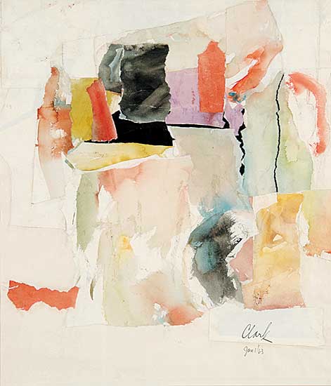 #429 ~ Clark - Untitled - Colourful Collage
