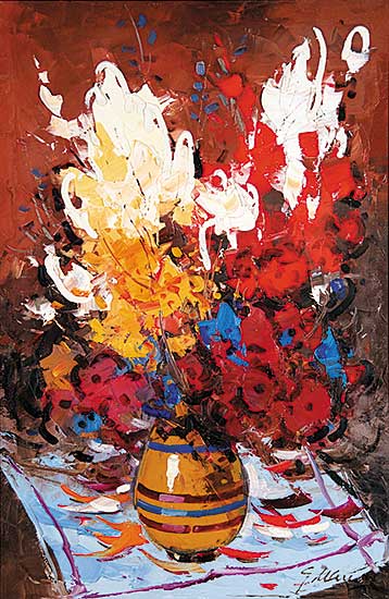#485 ~ Marich - Untitled - Spring Flowers