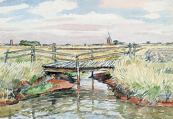 #505 ~ Petley-Jones - Bridge in Norfolk