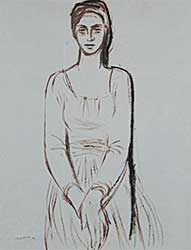 #16 ~ Cosgrove - Untitled - Seated Figure