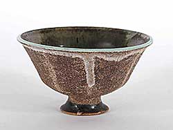 #120 ~ Wildenhain - Untitled - Brown Bowl with Green Interior