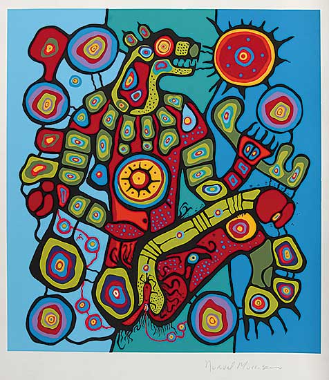 #341 ~ Morrisseau - Untitled - Bear