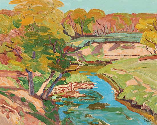 #56.1 ~ Kerr - Wascana Creek from McEwan's Bridge