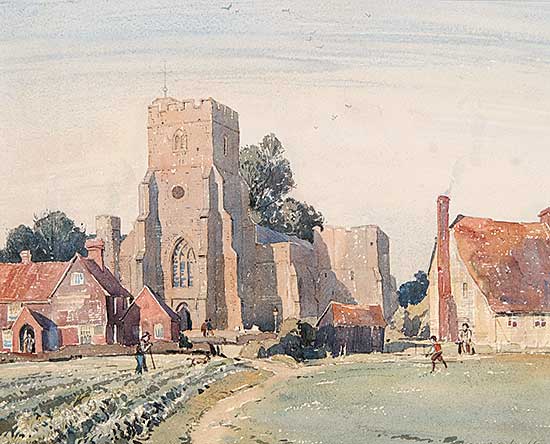 #63 ~ Leighton - Ivy Church from W. Kent