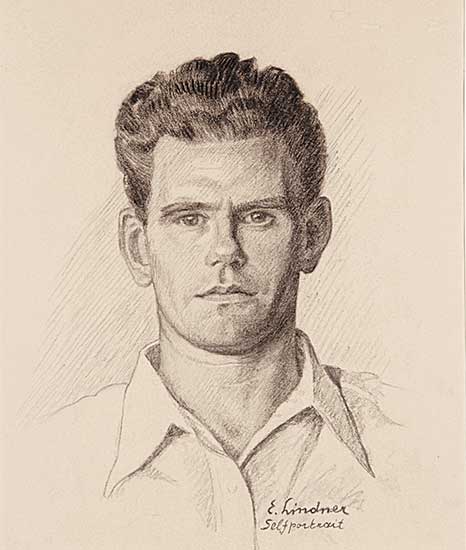 #65.1 ~ Lindner - Self Portrait