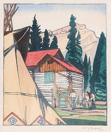 #85 ~ Phillips - Corral at Banff