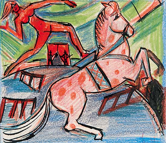#410 ~ Brandtner - Circus, 1930