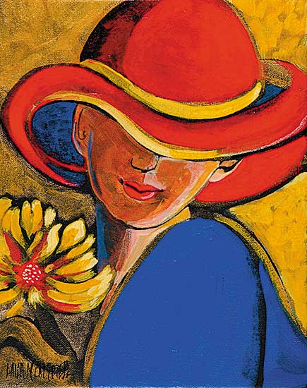 #415 ~ Campbell - Red Hat in Summer