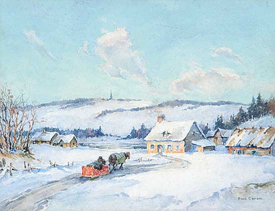 #417 ~ Caron - L'ile d'Orleans From Montmorency, Quebec