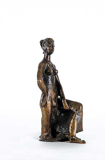 #436 ~ Fainmel - Untitled - Kneeling Female Nude