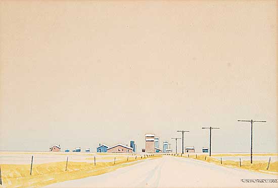 #455 ~ Hurley - Untitled - Winter Road