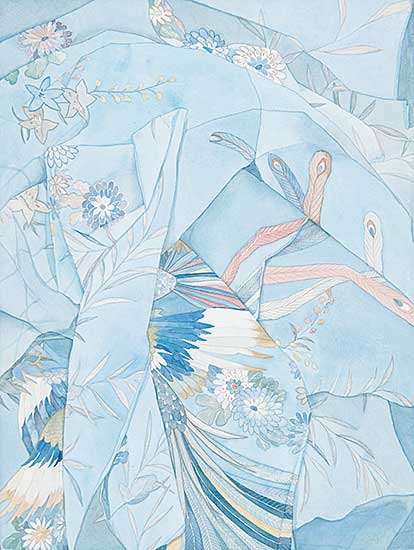 #461 ~ Klar - Peacock Kimono '83 [Kaneda Sanno]
