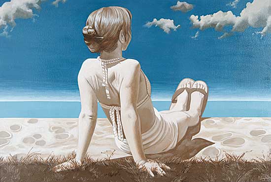 #462 ~ Kreyes - Girl on the Beach No. 2